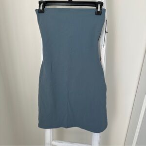 Susana Monaco Trish Essential Mini Tube Dress Graphite Size XS NWT